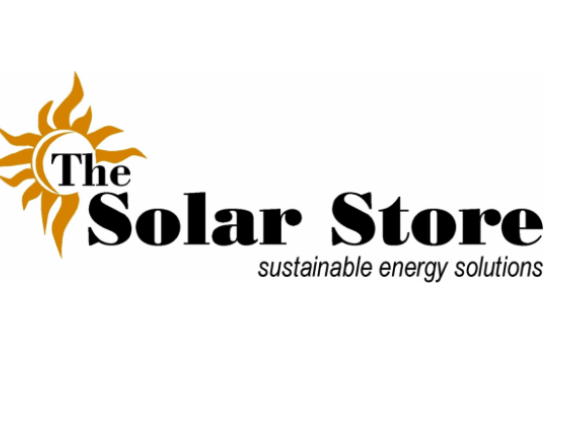 The Solar Store logo with a sun